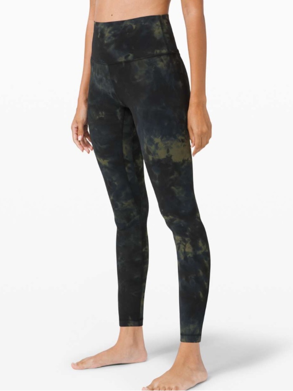 Lululemon Align Pant 25" Diamond Dye Diamond Dye Graphite Grey Bronze Green 2